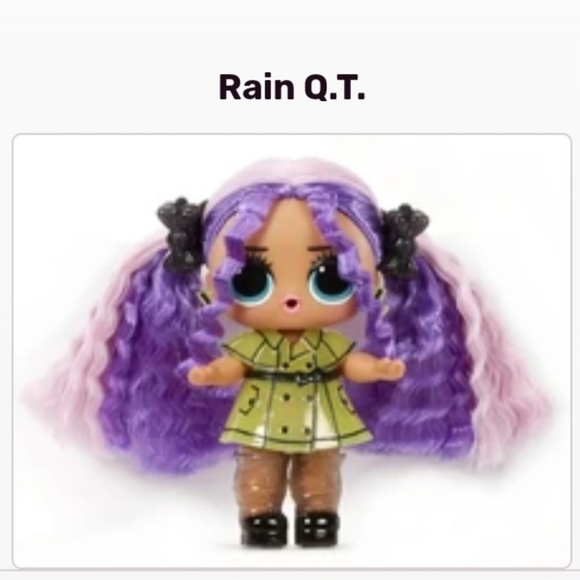 MGA LOL Surprise Dolls Hairgoals Series 2 Ultra-Rare Rain Q.T. - Picture 5 of 5